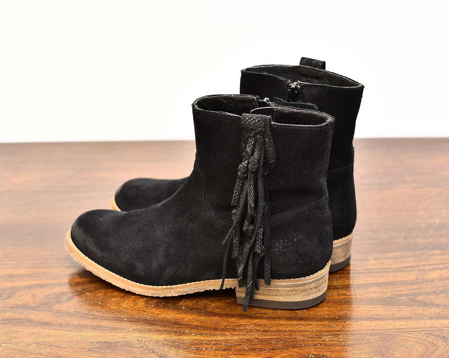 Zamszowe botki Clic! roz. 36 dł. wkładki 23,3 cm