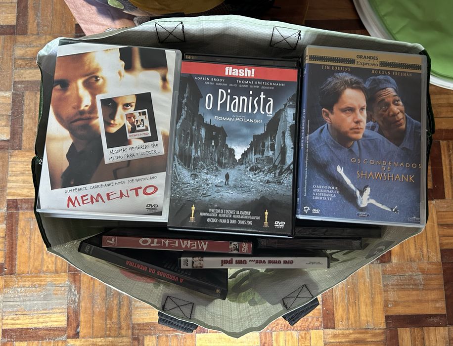 Lote 168 dvds variados