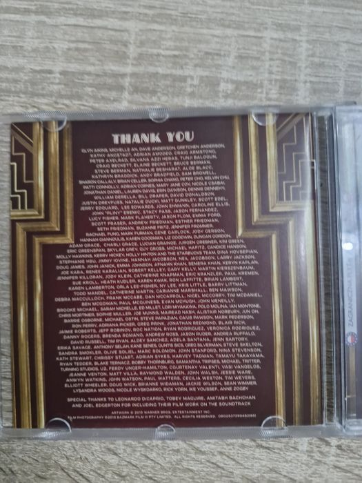 Music From Baz Luhrmanns Film CD Thr Great Gatsby