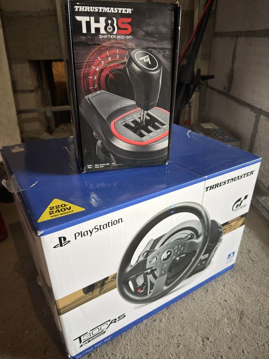 Zestaw Thrustmaster t300, Hydro, Shifter, Stojak, Kiera slide