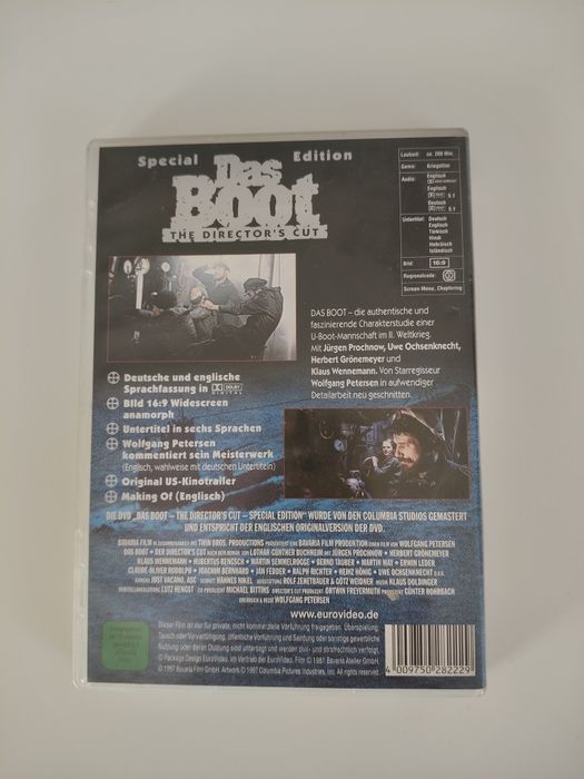 Płyta DVD dramat wojenny Okręt w wersji reżyserskiej