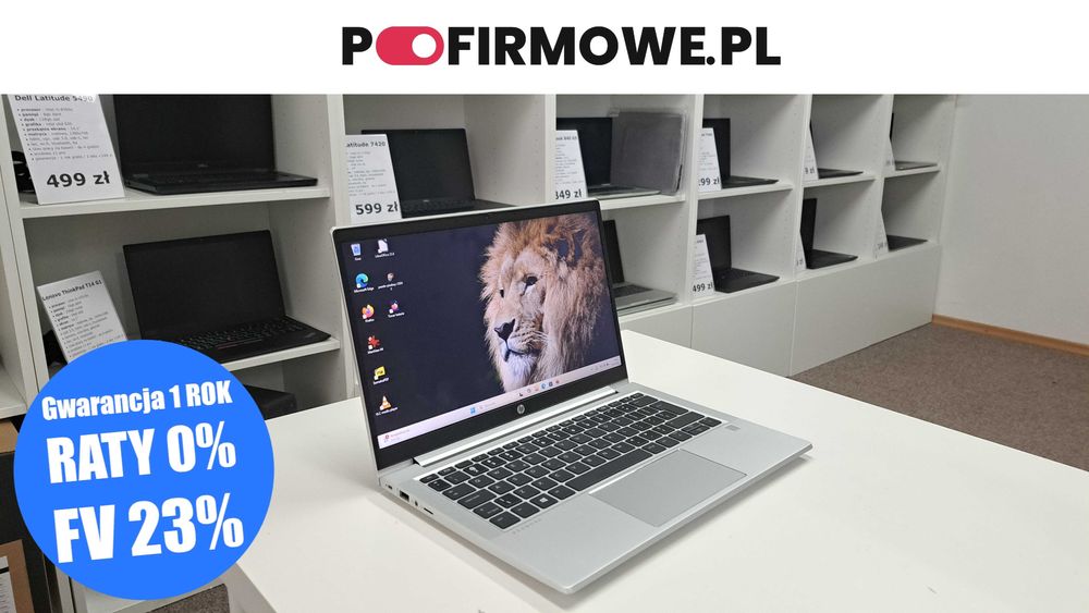 Biznesowy HP ProBook 430 G8 13" i3-11gen 8GB Aluminiowy SSD Klasa A