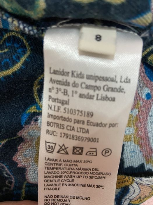 Vestido Lanidor menina