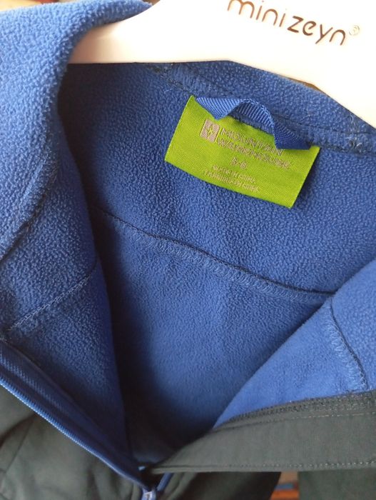 Дитяча вітровка на флісі
