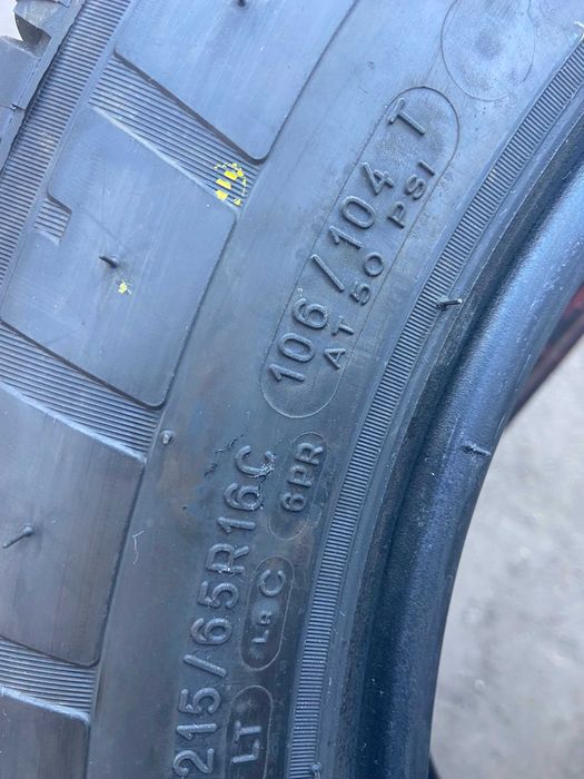 Nowe opony Michelin 215 65 R16C Agilis