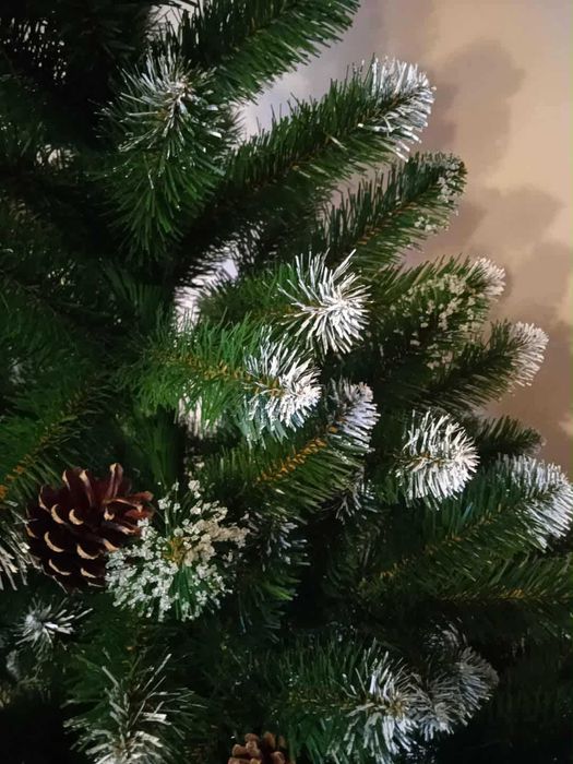 Choinka na PNIU sosna diamentowa OŚNIEŻONA 180 CM PRODUCENT premium!