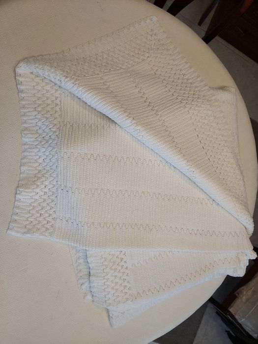 Colcha em renda antiga