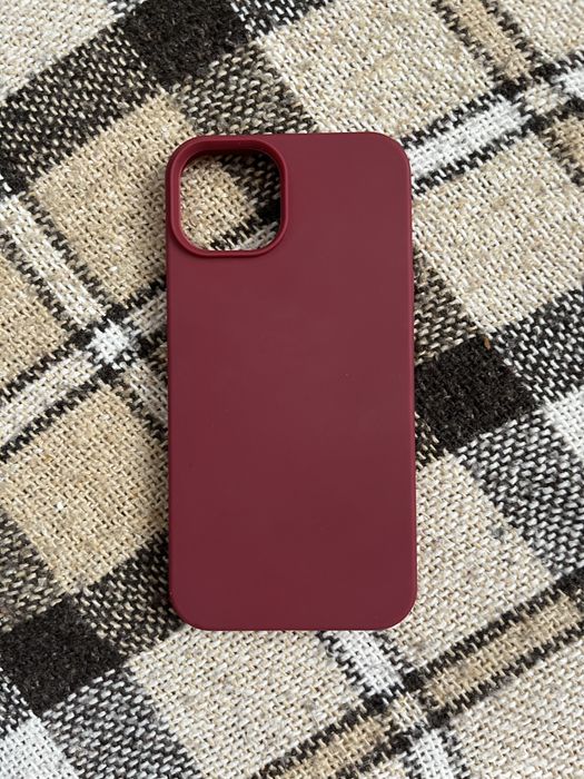 Бордовий марсала чохол для айфона 13, iphone 13 case