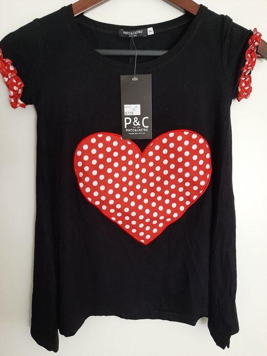 T-shirt de menina nova