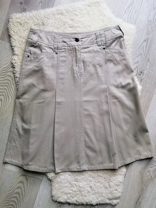 Spódnica academia old midi kieszenie boho casual Depeche h 40 42 L XL