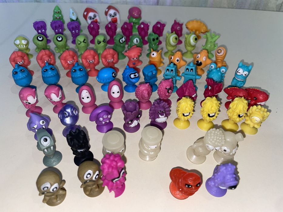 Стикиз (Stikeez) лот из 100 фигурок на присосках