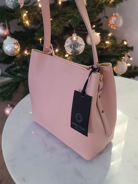 Nowa włoska torebka Marina Volpe made in Italy, naturalna włoska skóra