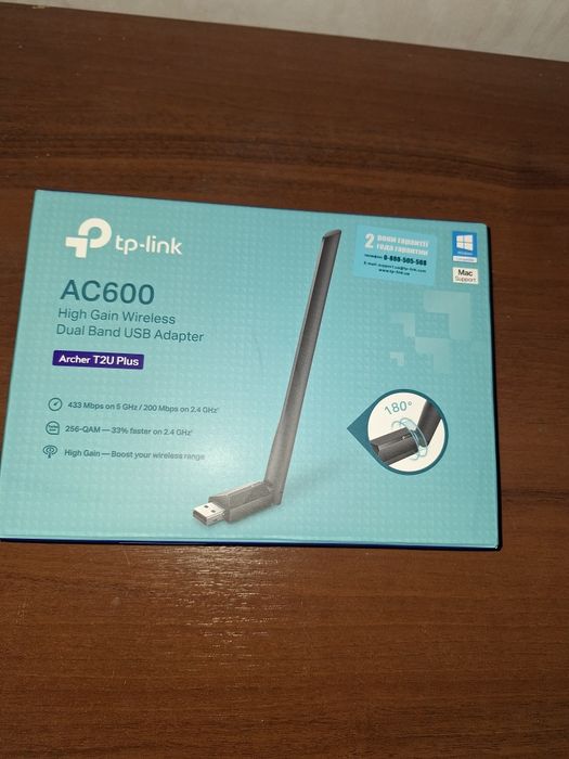 Продам Wi-Fi USB- адаптер tp-link Archer T2U Plus