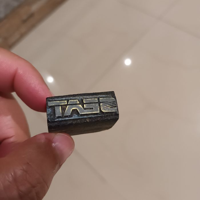 Seat Carimbo antigo de tipografia