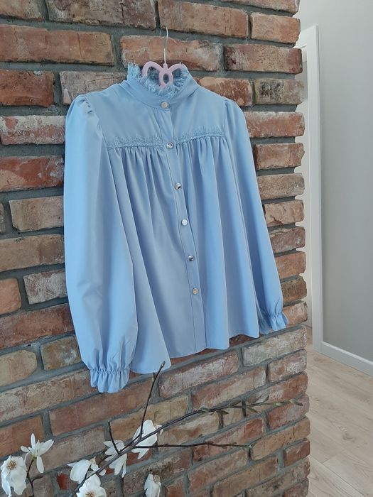 Koszula błękitna j.nowa