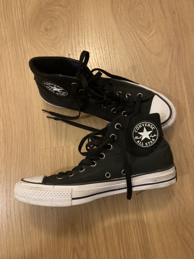 Converse Chuck Taylor All star Cano alto preto 40 Santo