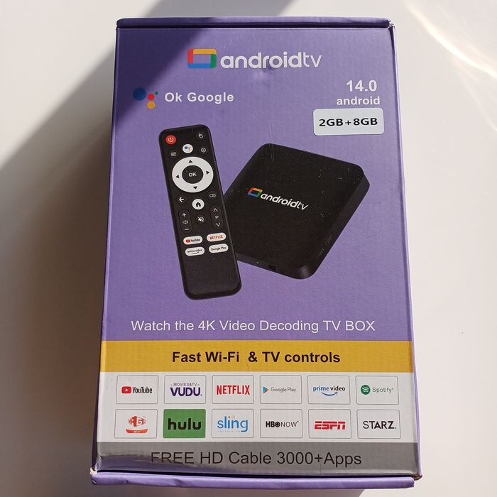 Tv Box Android 14 Lançamento