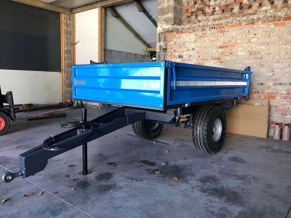 Przyczepa jednoosiową rolnicza