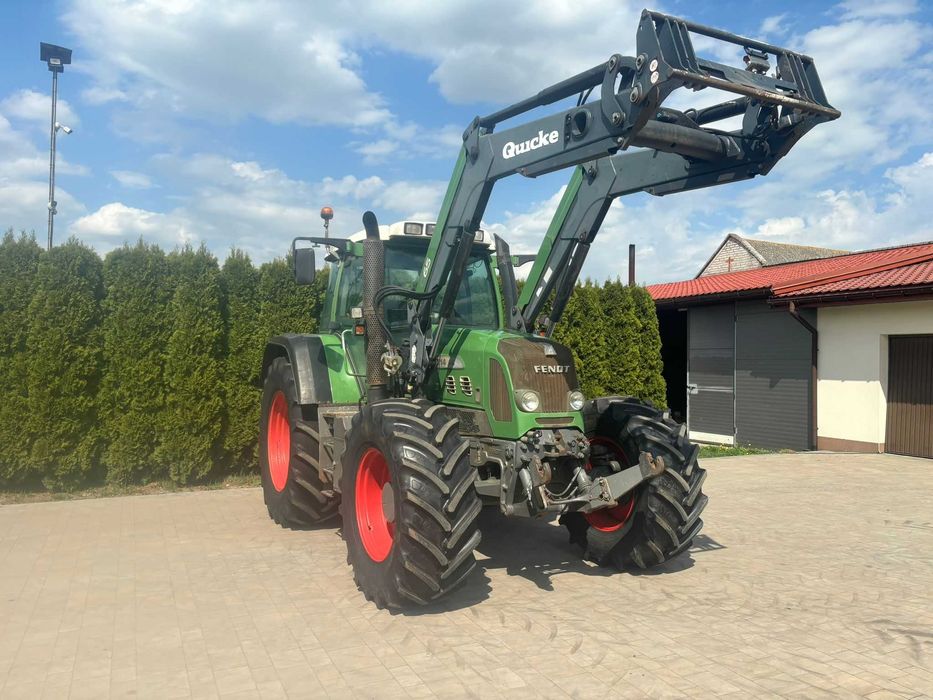Fendt 714 z ładowaczem 2009 rok