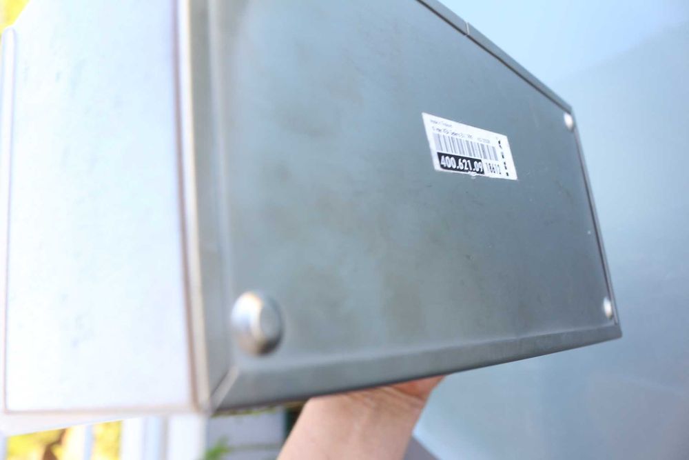 Suporte de parede para lenços de papel Inox