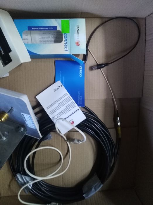 Antena wifi parabola panel bluconnect