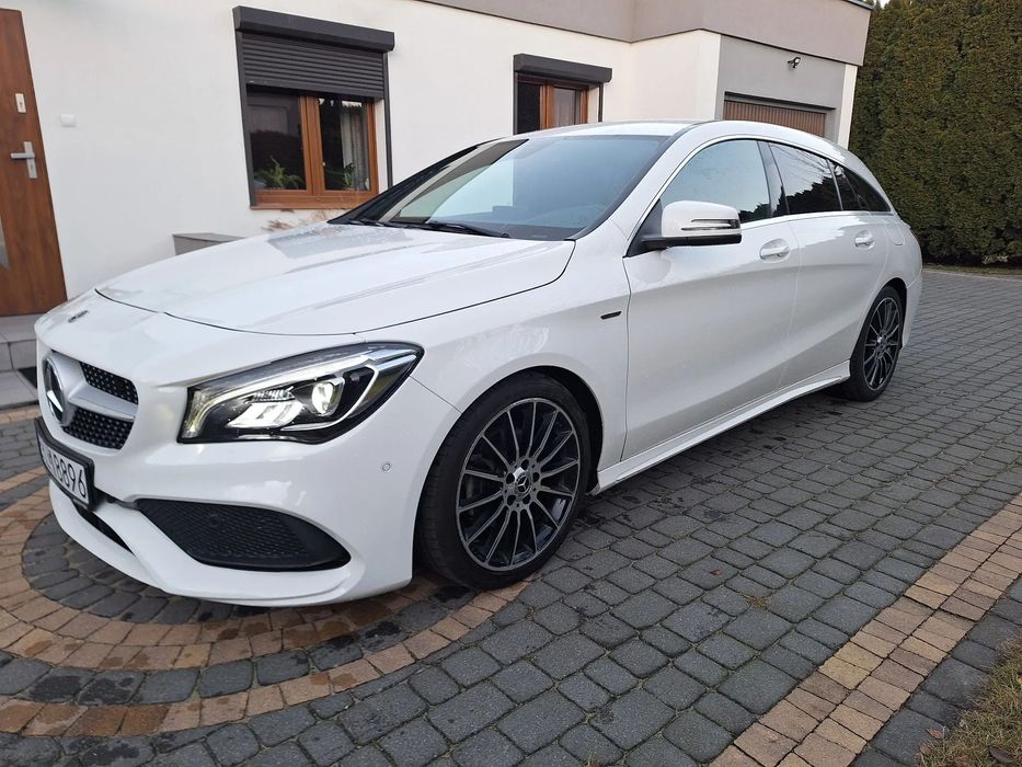 Mercedes-Benz CLA Lift Skóra-Alcantara Full Led Grzane Fotele Kamera Radar Niski Przebie