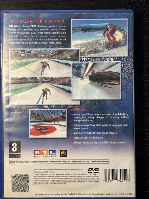 Gra RTL Winter Games 2007 PS2