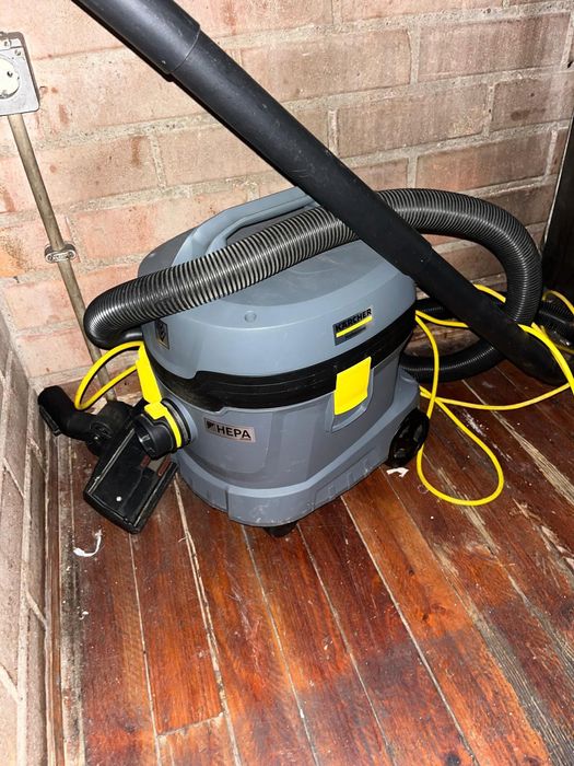 Aspirador Karcher rápido e potente