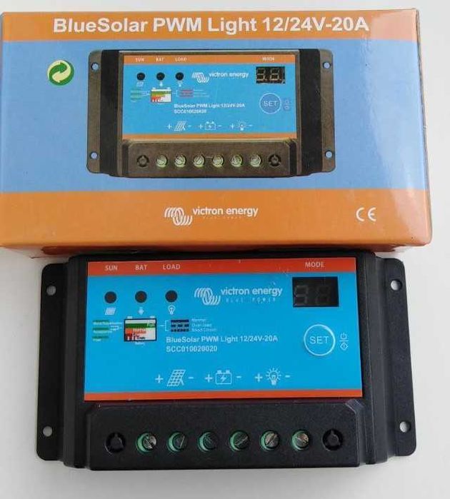 Контроллер заряда для солнечных панелей Victron Energy PWM 12/24 (20А)