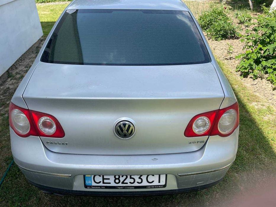 Volkswagen Passat 2007 B6  •  2.0FSI MT (150 к.с.)  Бензин, 1.98 л 110 кВт