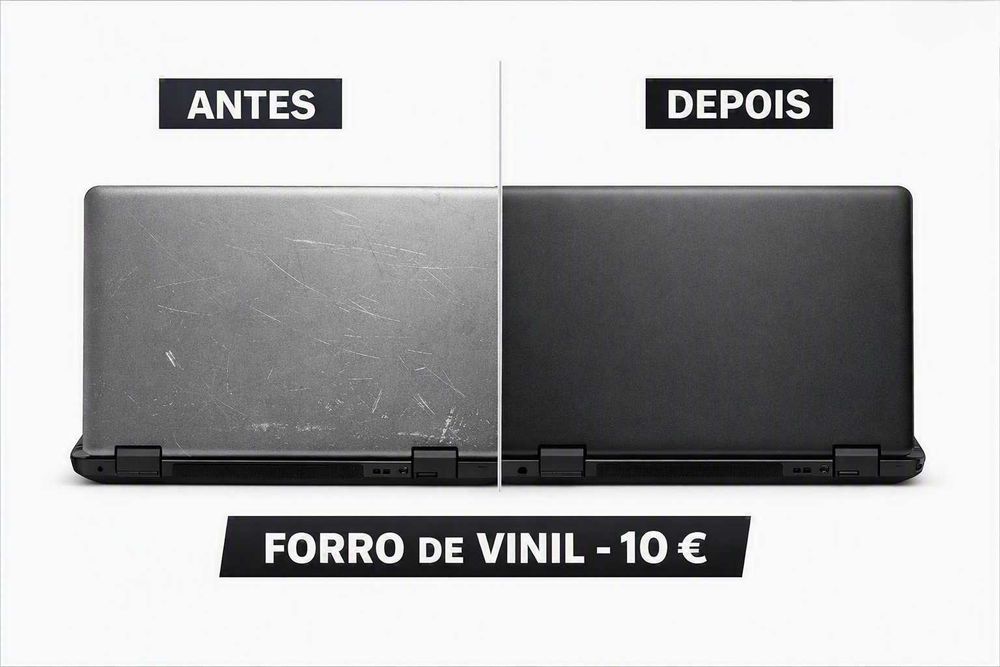 Coloco Forro de Vinil em Portáteis –   Mão de Obra Incluída (vinil incluído)