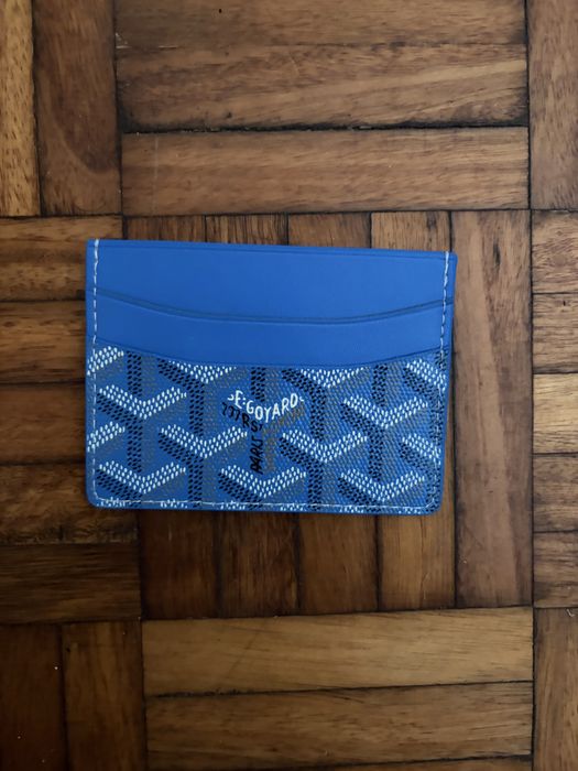 Carteira goyard azul