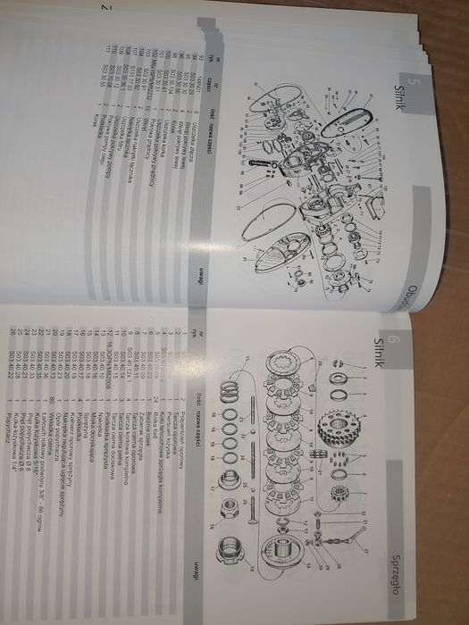 Instrukcja obsługi katalog czesci instrukcja rama junak m10
