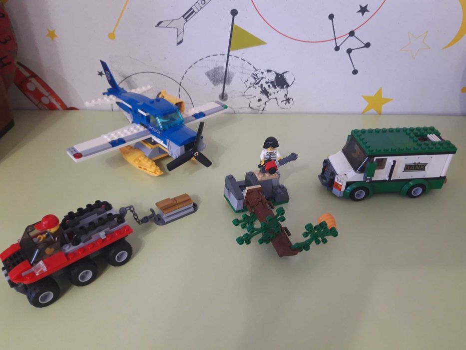 Конструктор лего  qman машина