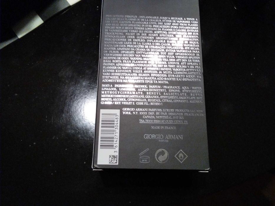 Giorgio Armani Profumo 180ml Unikat