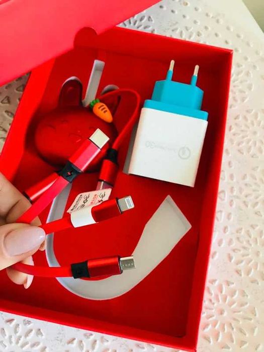 Zestaw akcesoriów do ładowania kabel ładowarka USB C Lightning Micro