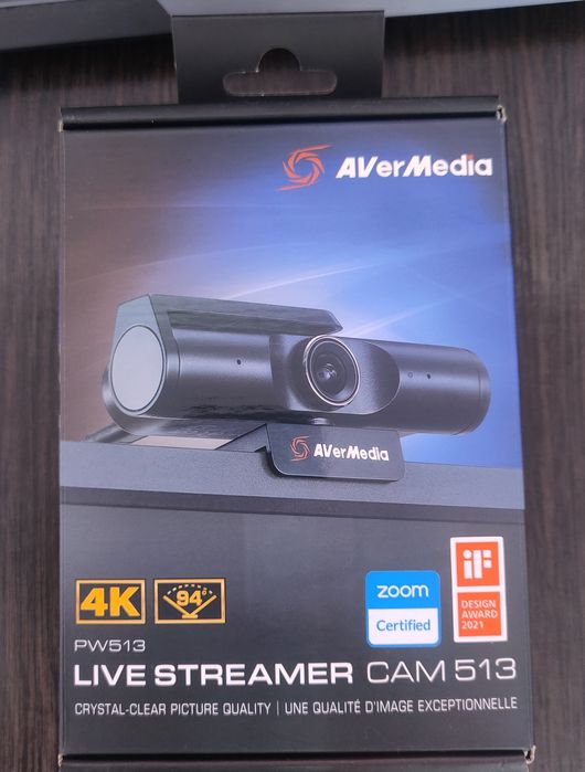 Avermedia Live streamer Cam PW513