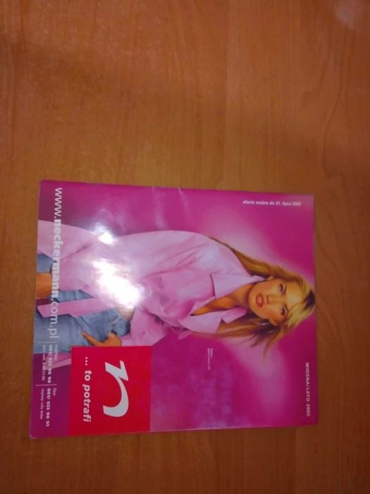 Katalog z modą Neckermann Wiosna 2005 czasopismo modowe gazeta moda