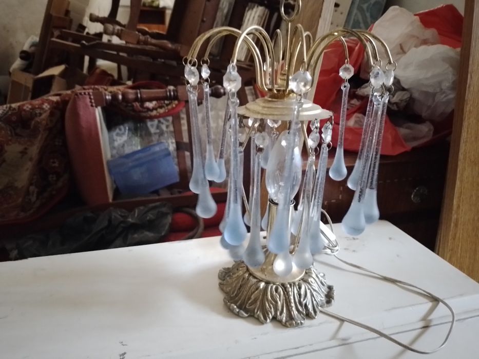 Par de candeeiros de mesinha de cabeceira