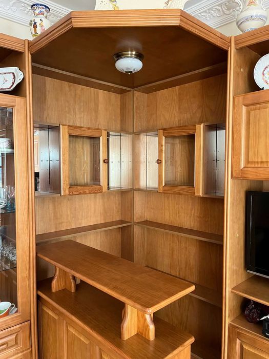 Mobília de sala de estar e jantar completa