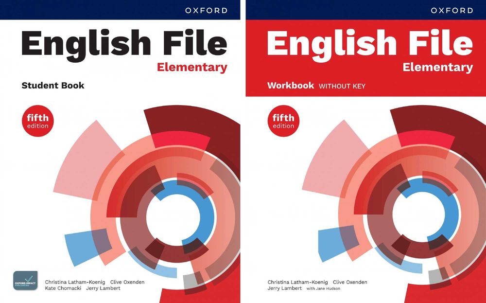 English File 5th/fifth edition elementary комплект