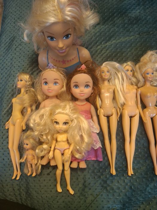 Zestaw lalek komplet barbie zabawki dla dziewczynki