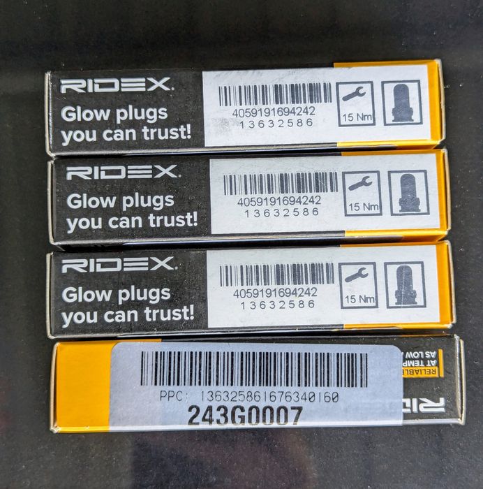 Vela incandescência VW AUDI SEAT SKODA