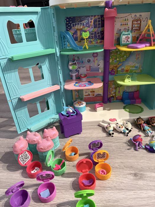 Koci domek gabi domek + akcesoria