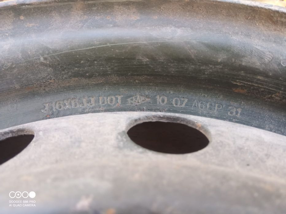 Диски на mitsubishi L200  j16×6jj DOT