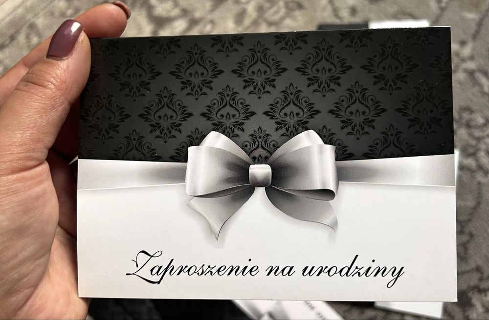 Zaproszenia na urodziny