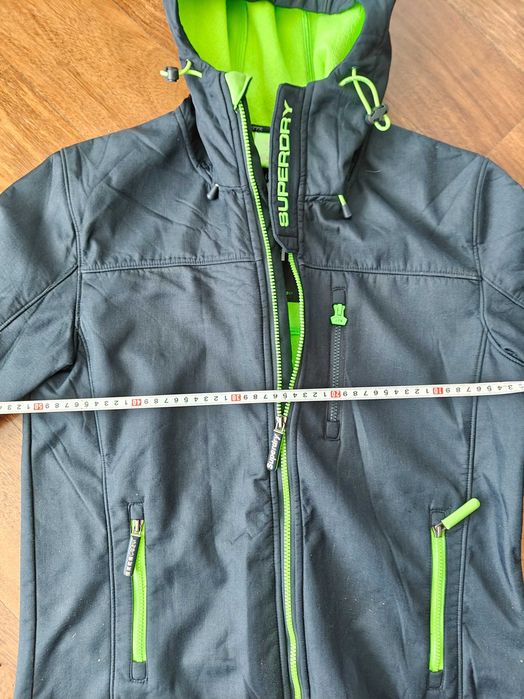 Superdry Windtrekker Softshell Meska Kurtka Outdoor Trekkingowa Fit L