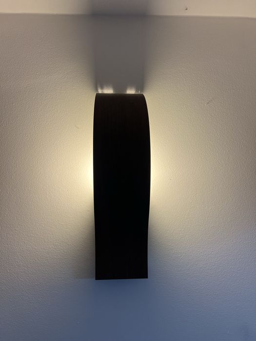 Candeeiros de parede castanho