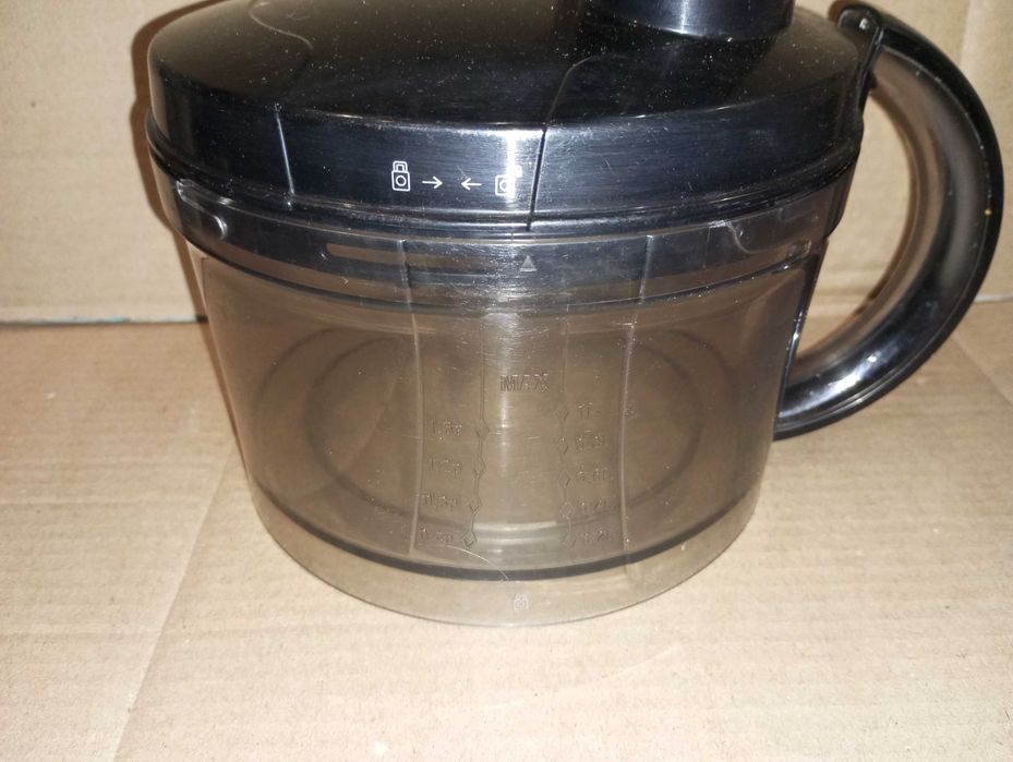 Чаша с крышкой нож измельчитель льда для кухонного комбайна Zelmer 491