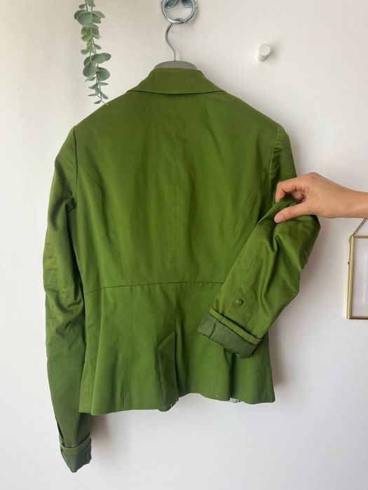 Blazer verde vibrante n⁰ M Stradivarius
